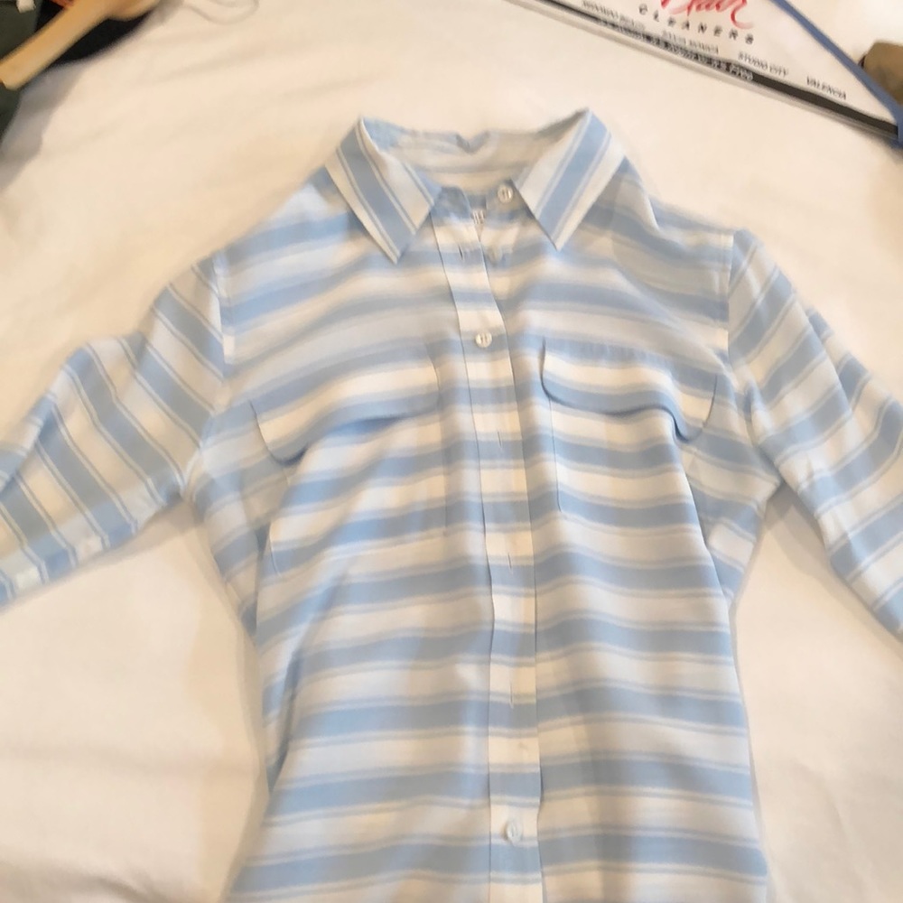 Equipment silk shirt